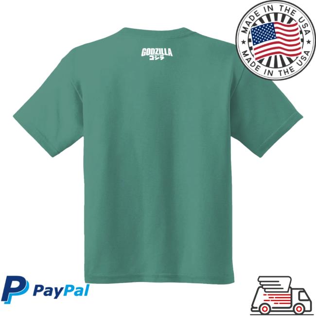 Godzilla Merch Store Godziban Little Green Youth T-Shirt 4 Godzilla Merch Store Godziban Little Green Youth T-Shirt