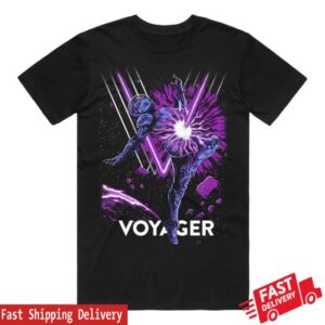 Voyager Merch Store Space Battle Tee Black