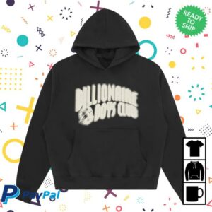 Bbcicecream Merch Store Distorted Arch Logo Oversized Popover Hood – Black