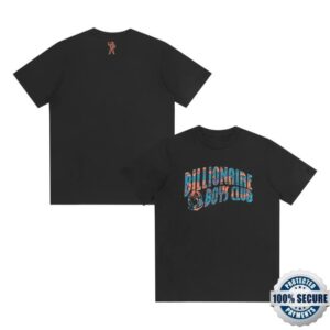 Bbcicecream Merch Store Overlay Camo Fill Arch Logo T-Shirt – Black