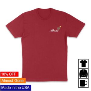 Monke Clothing Merch Store Monke Hearts T-Shirt