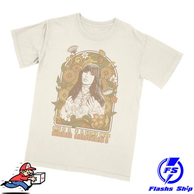 Ella Langley Merch Store Ivory Dandelion Tee 3 Ella Langley Merch Store Ivory Dandelion Tee