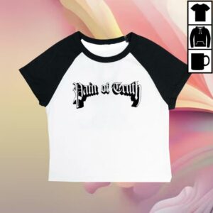 Evil Greed Merch Store Pain Of Truth Baby Tee T-Shirt