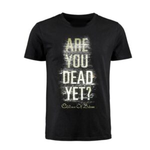 Children Of Bodom Merch Store Shop Are You Dead Yet Logo T-Shirt