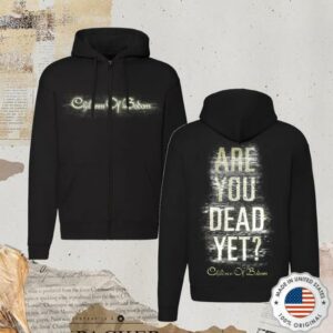 Children Of Bodom Merch Store Shop Are You Dead Yet Full Front Zip Hoodie