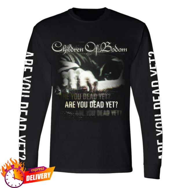 Children Of Bodom Merch Store Shop Are You Dead Yet Album Cover Long Sleeve 2 Children Of Bodom Merch Store Shop Are You Dead Yet Album Cover Long Sleeve