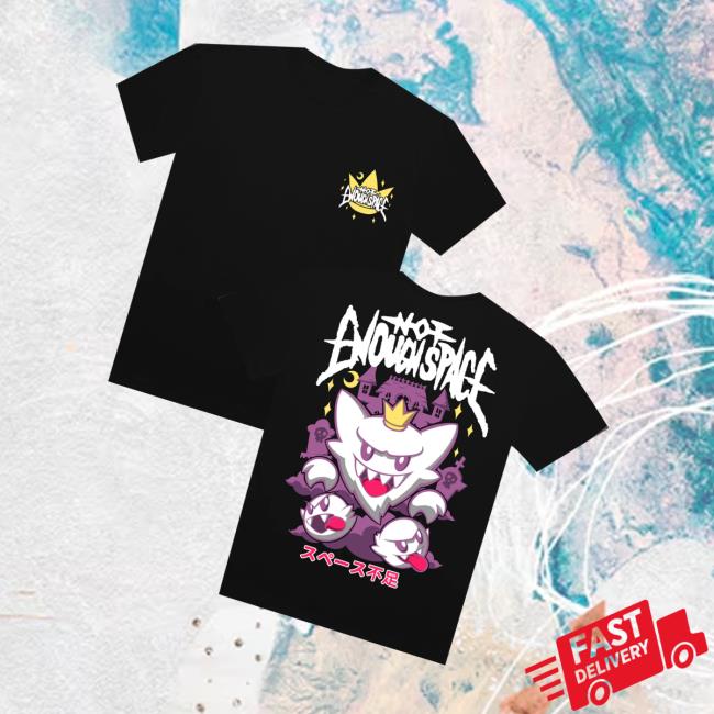 Not Enough Space Merch Store Shop King Haunter Tee 2 Not Enough Space Merch Store Shop King Haunter Tee