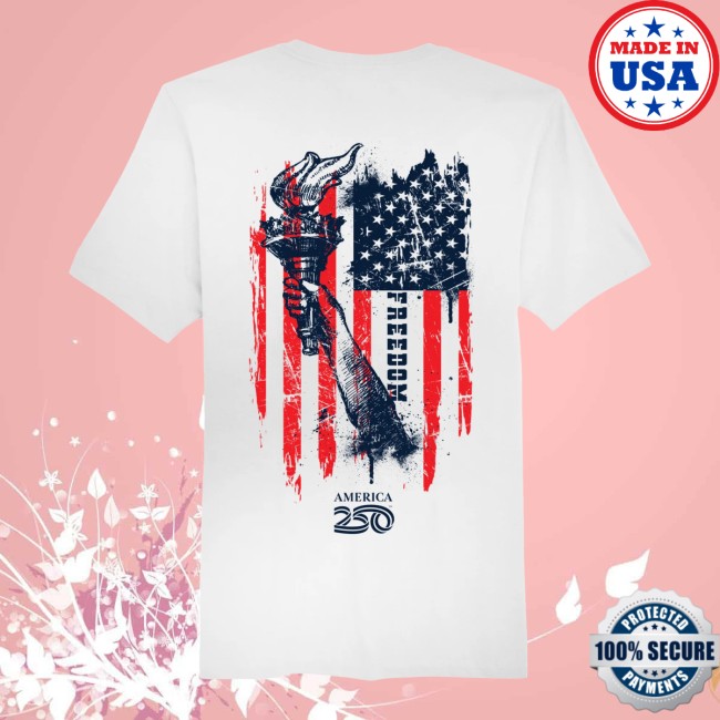 America250 Store Merch Freedom & Liberty Men's T-Shirt 3 America250 Store Merch Freedom & Liberty Men's T-Shirt