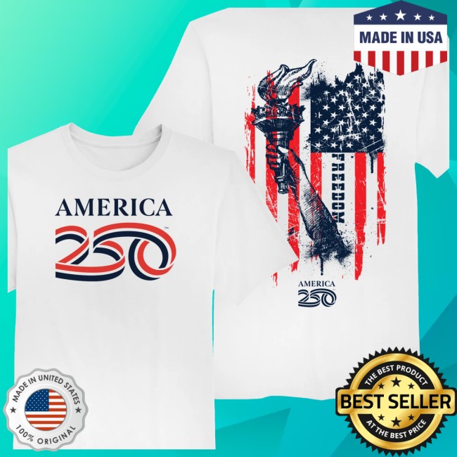 America250 Store Merch Freedom & Liberty Men's T-Shirt 4 America250 Store Merch Freedom & Liberty Men's T-Shirt