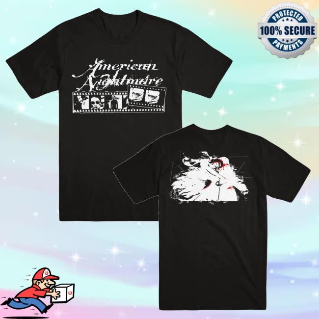 Evil Greed Merch Store Shop American Nightmare Filmstrip T-Shirt 2 Evil Greed Merch Store Shop American Nightmare Filmstrip T-Shirt