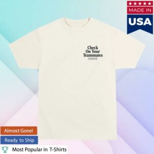 Violent Gentlemen Merch Store Check On Your Teammates Premium Tee