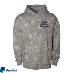 Violent Gentlemen Merch Store Check On Your Teammates Relaxed Pullover Hood