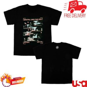 Katseye Shop Merch Store Beautiful Chaos Distressed T-Shirt