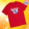 Channel 5 Merch Store Global Red Tee