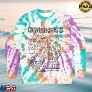 Channel 5 Merch Store Internet Chaos Spiral Dye Crew