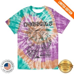 Channel 5 Merch Store Internet Chaos Spiral Dye Tee