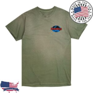Channel 5 Merch Store Save Us Military Sun-Faded Tee