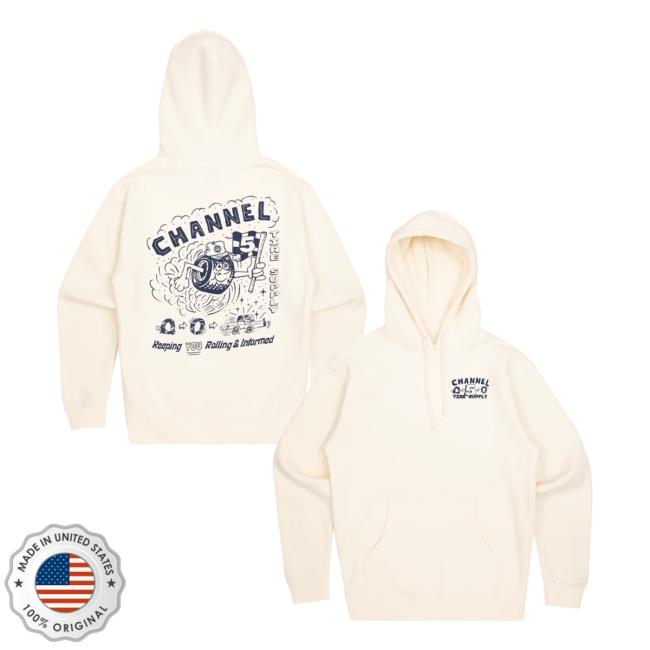 Channel 5 Merch Store Tire Supply Bone Hoodie 5 Channel 5 Merch Store Tire Supply Bone Hoodie