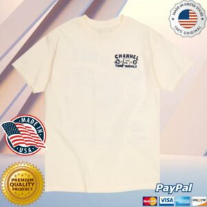 Channel 5 Merch Store Tire Supply Cream Tee
