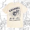 Channel 5 Merch Store Tire Supply Cream Tee