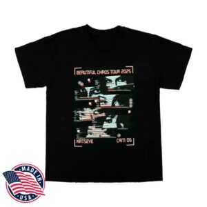 Katseye Merch Store Beautiful Chaos Distressed T-Shirt