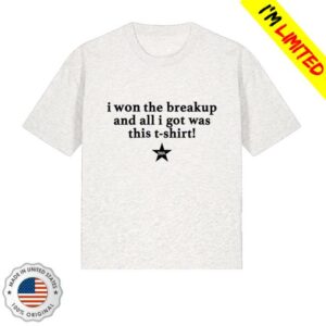 Maisie Peters Store Merch Shop Won The Breakup Tee
