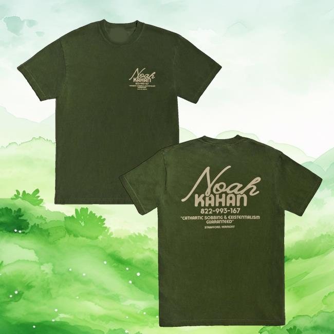 Noah Kahan Merch Store Shop Hotline Tee 2 Noah Kahan Merch Store Shop Hotline Tee