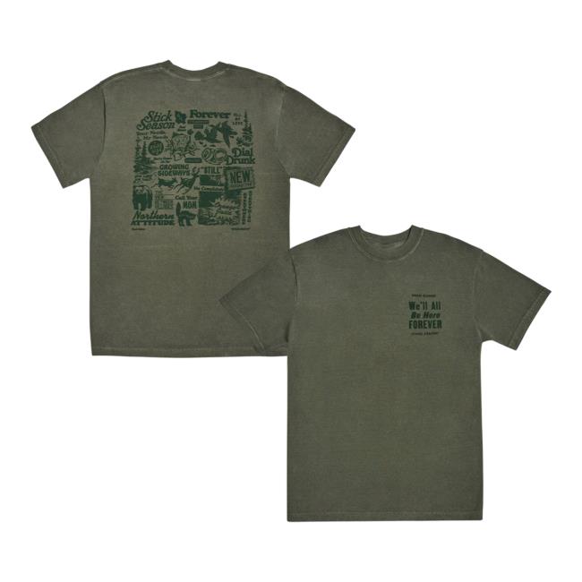 Noah Kahan Merch Store Stick Season Forever Tee 5 Noah Kahan Merch Store Stick Season Forever Tee