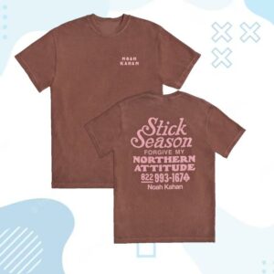 Noah Kahan Merch Store Shop Northern Attitude Tee