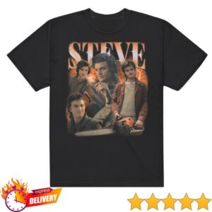 Netflix Shop Merch Store Stranger Things T-Shirt Steve Heartthrob