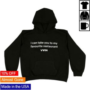 Jimivain Merch Store Favourite Restaurant Hoodie