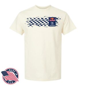 Shop Trackhouse Racing Merch Store Trackhouse X Red Bull Checkered T-Shirt