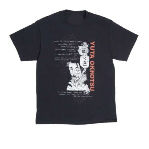 Shonenjump Store Merch Shop Yuta Okkotsu Distressed Tee