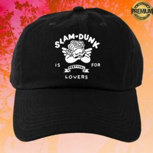 Slam Dunk Festival Merch Store Cupid Cap Black