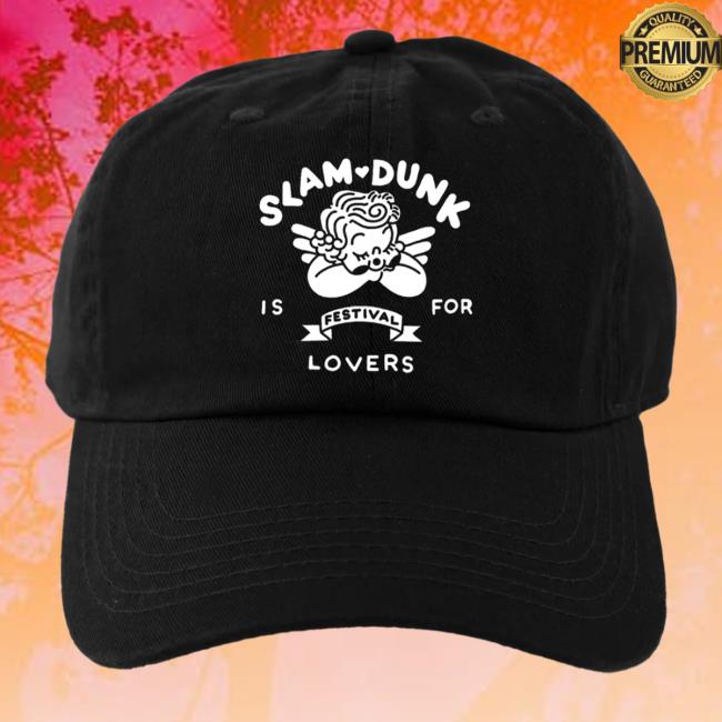 Slam Dunk Festival Merch Store Cupid Cap Black 2 Slam Dunk Festival Merch Store Cupid Cap Black