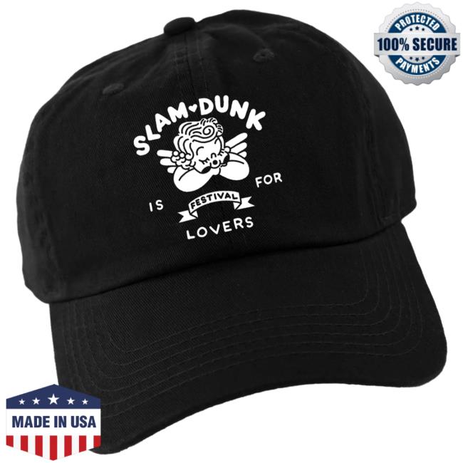 Slam Dunk Festival Merch Store Cupid Cap Black 3 Slam Dunk Festival Merch Store Cupid Cap Black