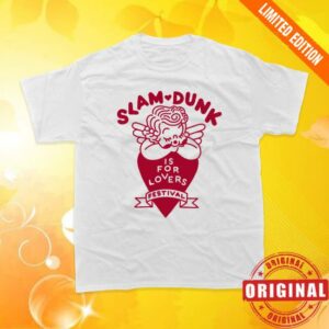 Slam Dunk Festival Merch Store Lovers T-Shirt White