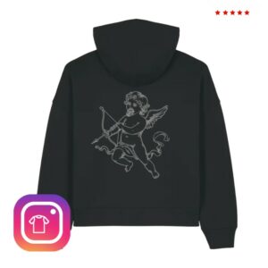 The Rolling Stones Shop Store Cherub Valentines Boxy Hoodie