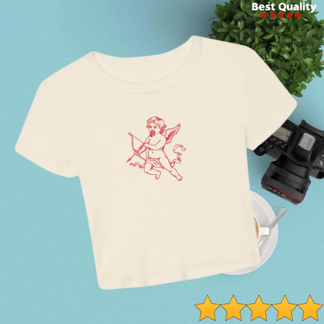 The Rolling Stones Shop Store Cherub Valentines Baby Tee 3 The Rolling Stones Shop Store Cherub Valentines Baby Tee