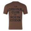 Saracens Merch Store Adult 25 26 The Original Club Relaxed Tee Mocha