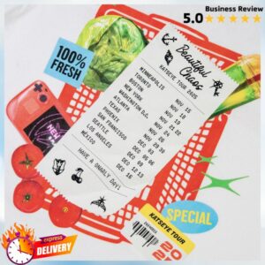 Katseye Store Merch Beautiful Chaos Routing T-Shirt White