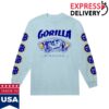 Merchnow Store Merch Gorilla Biscuits Queens Style Glitter Print Chambray Long Sleeve 2 Merchnow Store Merch Gorilla Biscuits Queens Style Glitter Print - Chambray Long Sleeve