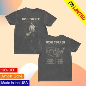 Josh Turner Shop Merch Store 2026 Tour Tour Tee