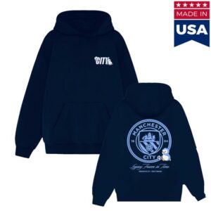 Pudgy Penguins Shop Merch Store Pudgy Penguins And Manchester City Collectible Clock & Hoodie