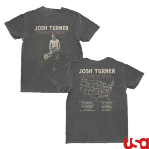 Josh Turner Store Merch 2026 Tour Tour Tee
