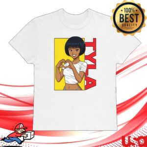 Tyla World Shop Merch Store Tyla Tee In White