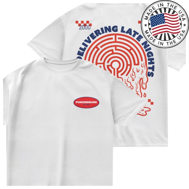 Punch Drunk Shop Store Merch Late Nights Tee 4 Punch Drunk Shop Store Merch Late Nights Tee