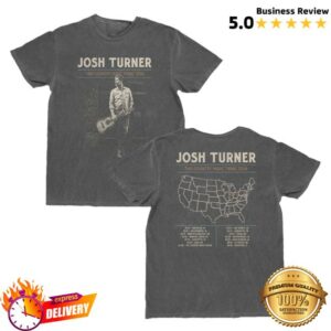 Josh Turner Merch Store 2026 Tour Tour Tee
