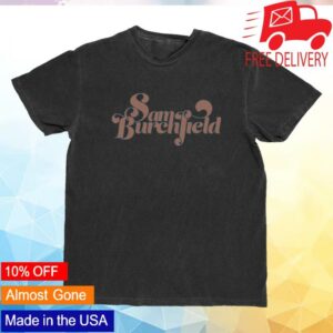 Sam Burchfield Merch Store Logo Tee