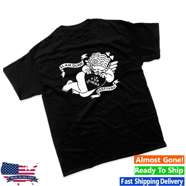 Slam Dunk Store Merch Cupid T-Shirt Black 3 Slam Dunk Store Merch Cupid T-Shirt (Black)